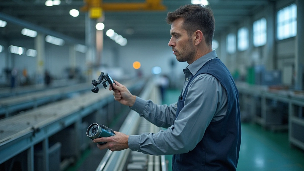 Установка камер компьютерного зрения на производственной линии