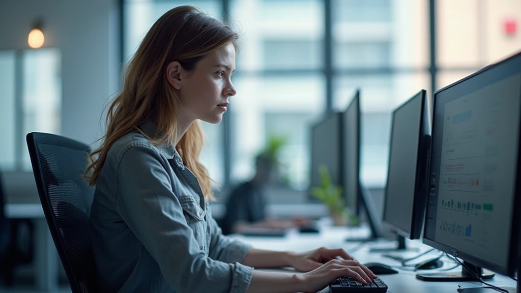 Инженер по ИИ настраивает параметры машинного обучения в облачной среде разработки